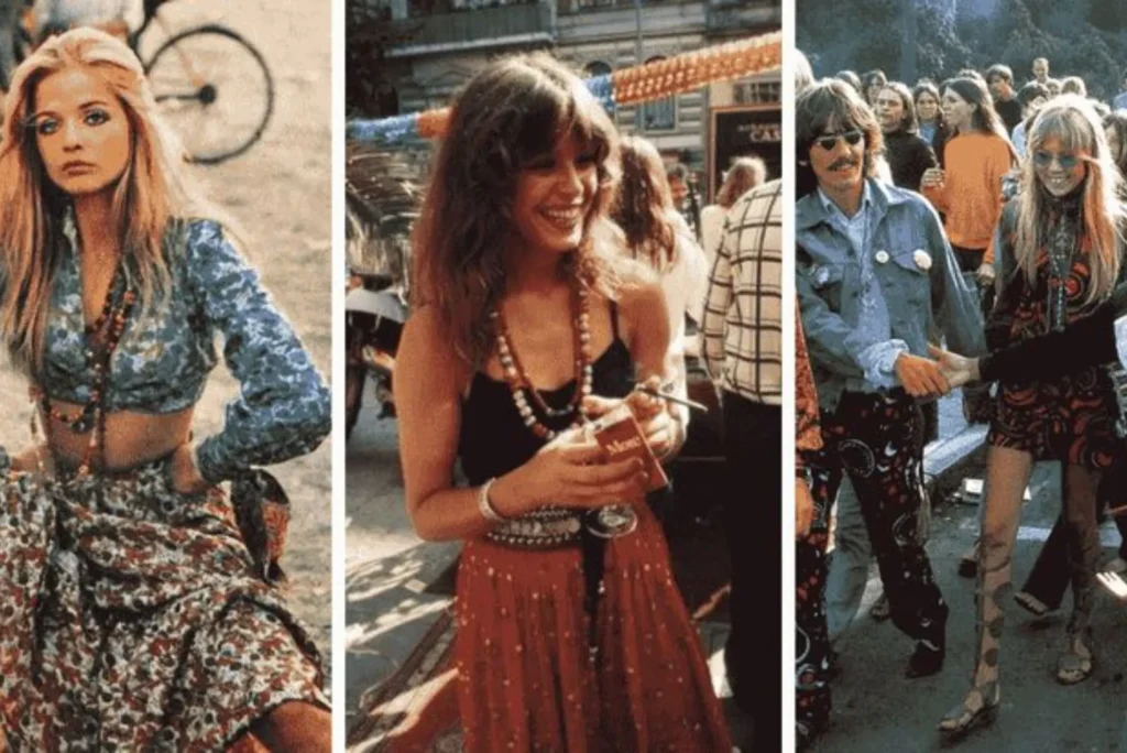 60's Fashion Trends Hippies