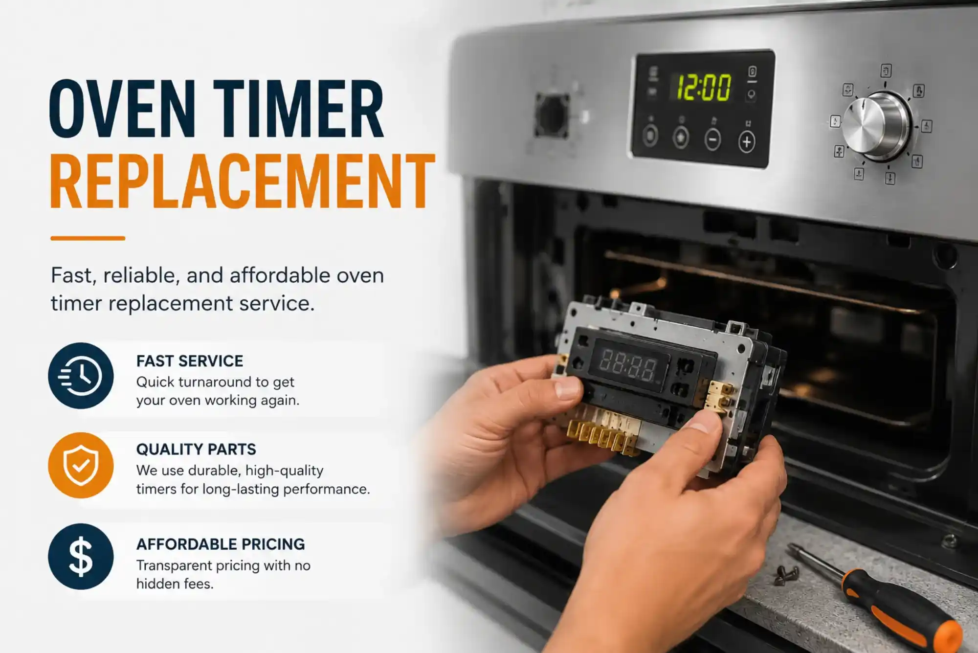 Oven Timer Replacement Why a Small Kitchen Component Can Disrupt Your Entire Cooking Routine