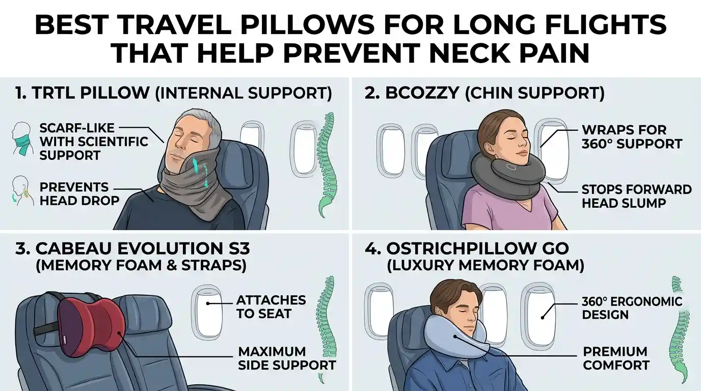 Travel Pillows for Long Flights